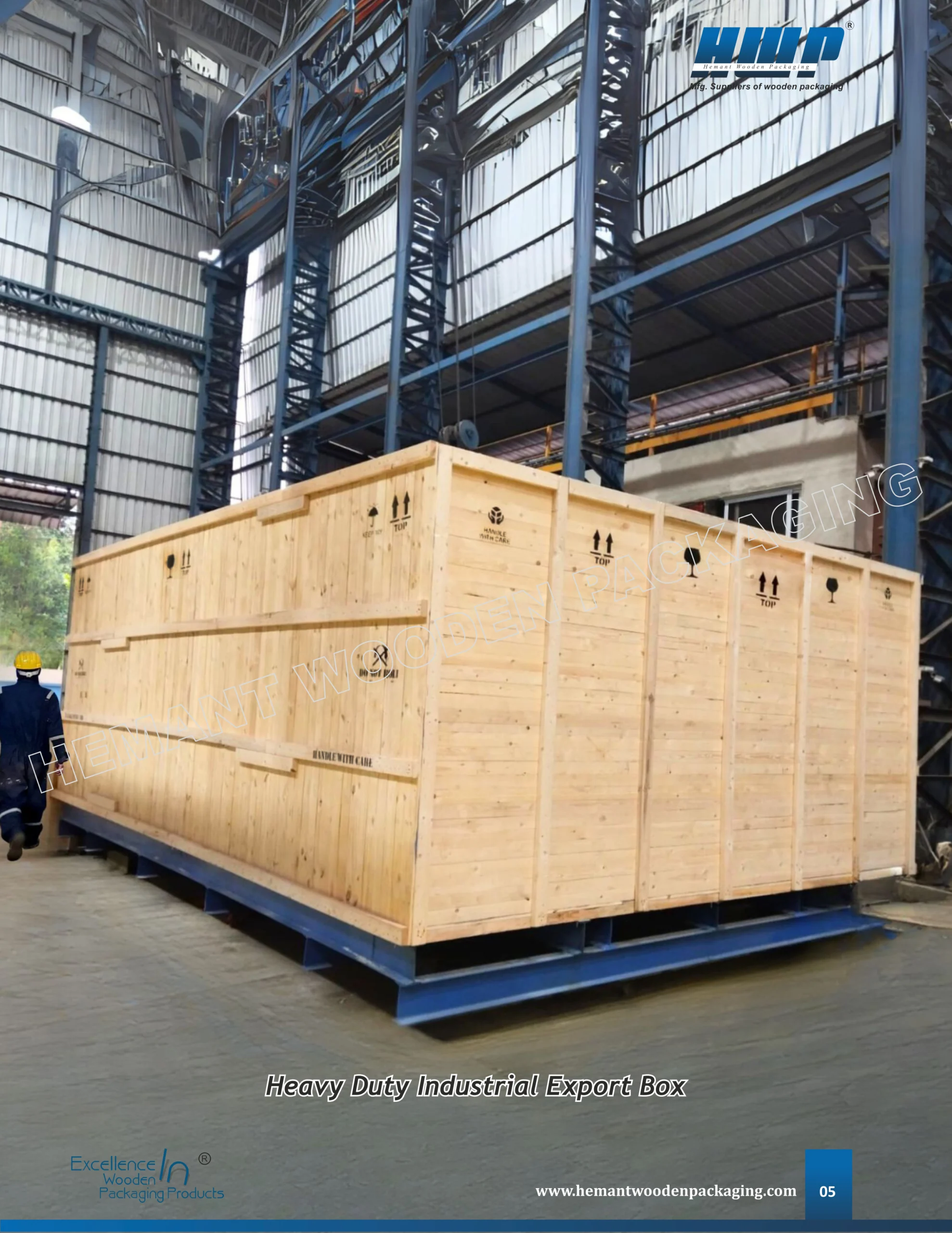 WOODEN BOX FOR EXPORT INDUSTRIAL PACKAGING 05