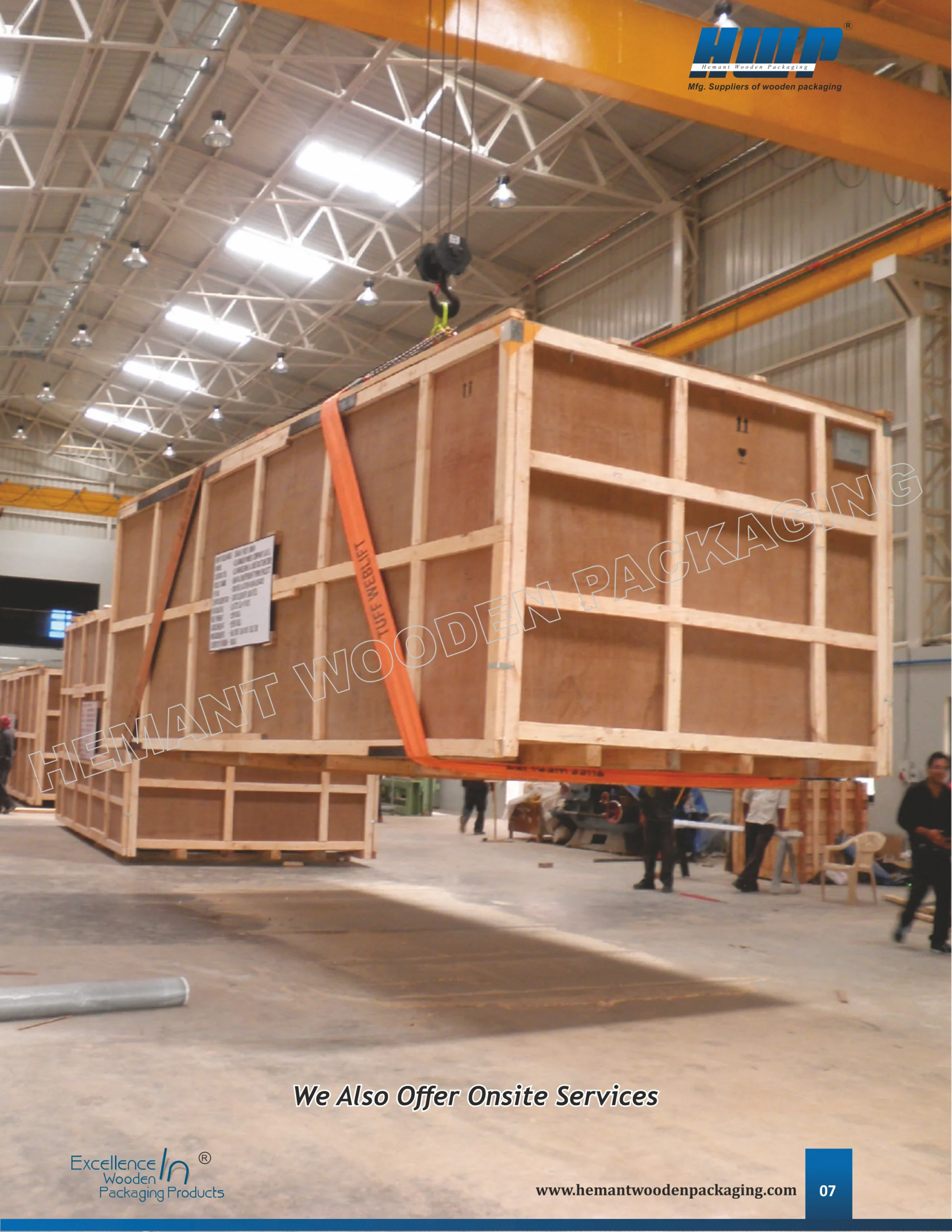 WOODEN BOX FOR EXPORT INDUSTRIAL PACKAGING 07