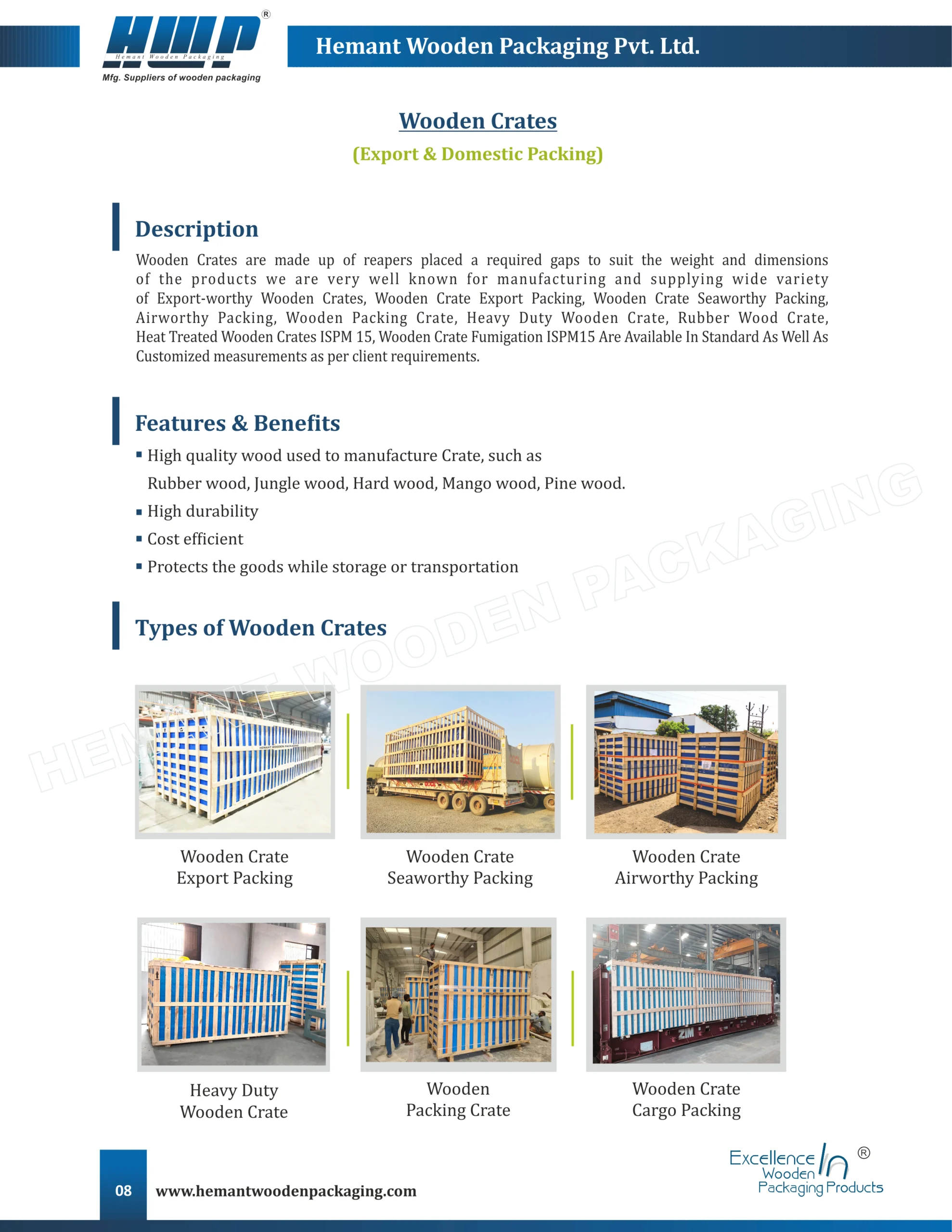WOODEN BOX FOR EXPORT INDUSTRIAL PACKAGING 08