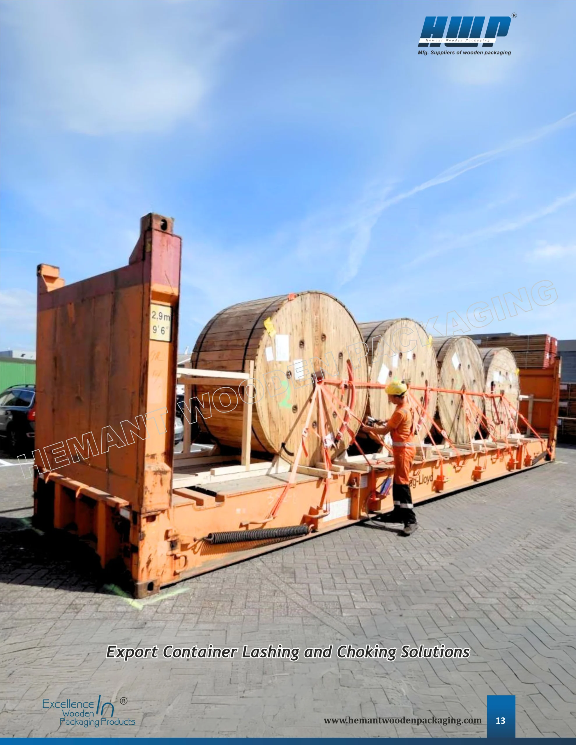 WOODEN BOX FOR EXPORT INDUSTRIAL PACKAGING 13