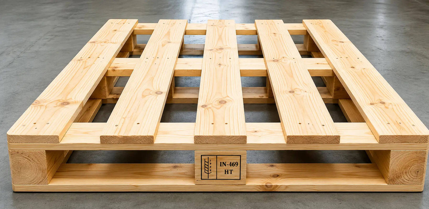 wooden pallets for heavy machinery transportation